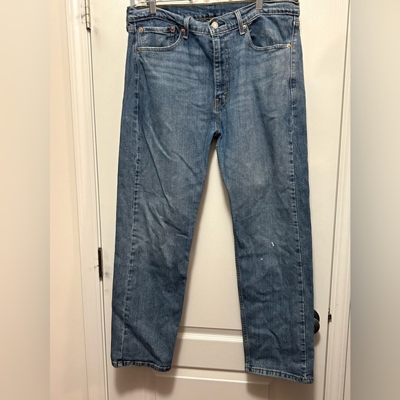 Levi’s Regular Fit 505 36x30 Men’s Blue Jeans 36 straight leg - Picture 1 of 16